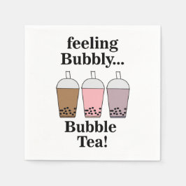 Bubble Tea Party Pappersservett