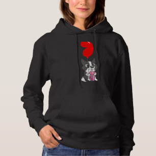 Bubble Tea Puppy 7:e Birthday Kids Balloon Par T Shirt