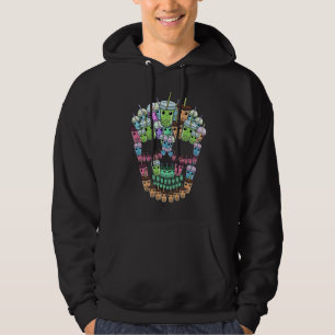 Bubble Tea Skull Manar Boba Tea Gift Bubble Tea Hoodie