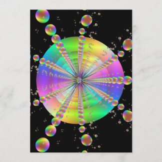 Bubble Tube Inbjudningar