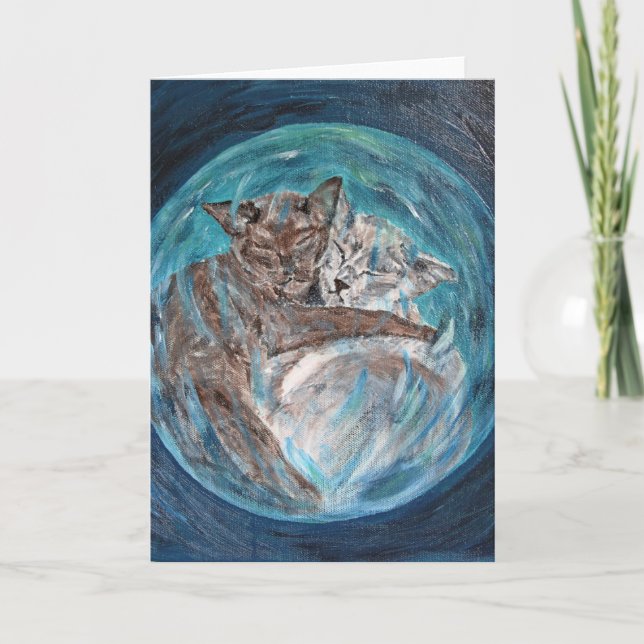 Bubblecats i Cyberspace Kort (Framsida)