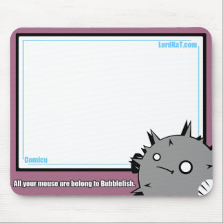 BubbleFishes Mousepad Musmatta