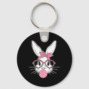 Bubblegum Bandana Gles Girls Påsk-dagen i Bunny An Nyckelring