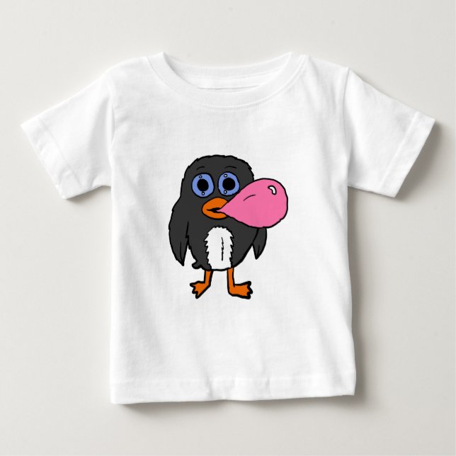 Bubblegum bubble bloggar Penguin T Shirt (Framsida)