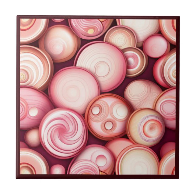 Bubblegum Bubblor Kakelplatta (Framsidan)