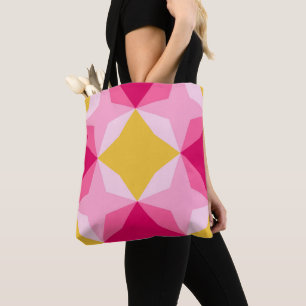 Bubblegum Diamond Motif Tygkasse