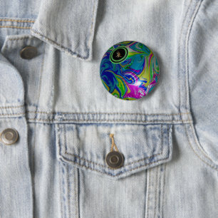 Bubblegum Gräsmatta Bowl, Round Badge Knapp