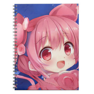 Bubblegum jordgubbsbär ro chibi animixa manga anteckningsbok