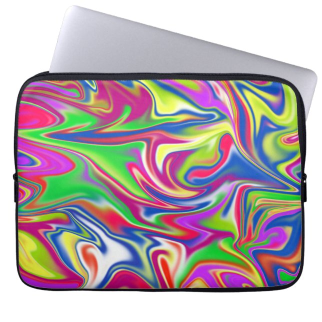 Bubblegum Marble, Laptop sleeve (Framsidan)