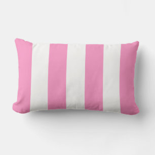 Bubblegum Rosa 2 Cabana Ränder Lumbarkudde