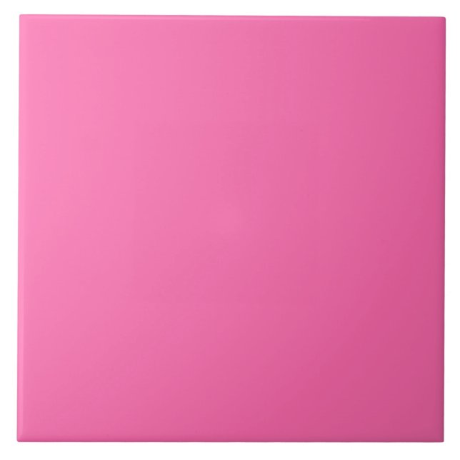 Bubblegum Rosa Ceramic Tile. Kakelplatta (Framsidan)