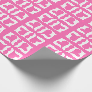 Bubblegum Rosa och vita öron Presentpapper