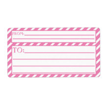 Bubblegum Rosa Ränder