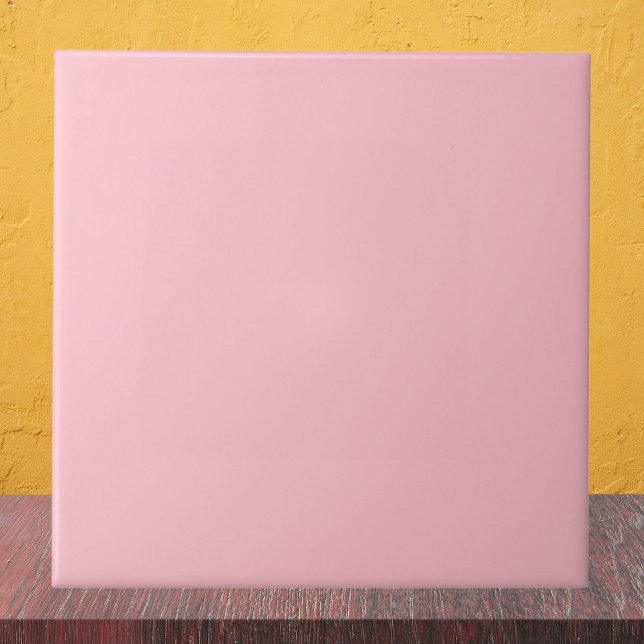Bubblegum Rosa Solid Färg Kakelplatta (Skapare uppladdad)