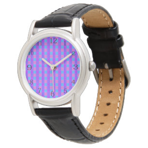 Bubblegum Tartan Print, Armbandsur
