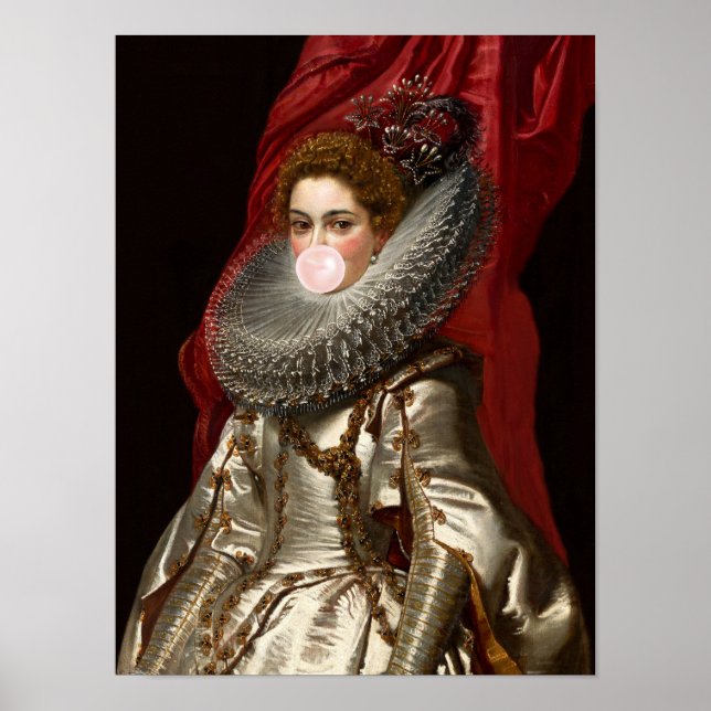 Bubblegumdiva i en halvrulle poster (Framsidan)