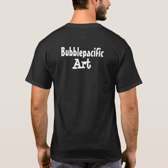 Bubblepacialkonst T Shirt (Baksida)