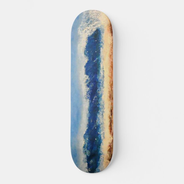 BUBBLEPACIFIC-skatedralen, stormuppgång Mini Skateboard Bräda 18,5 Cm (Framsida)