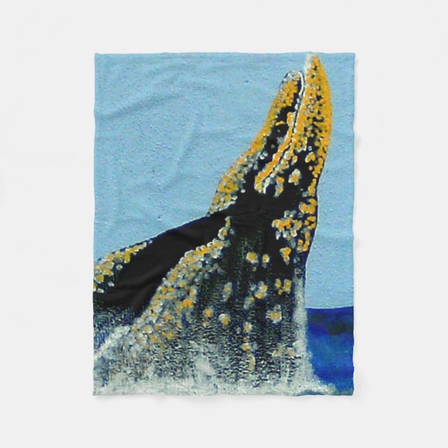 Bubblepacififiltar Fleecefilt (Framsidan)