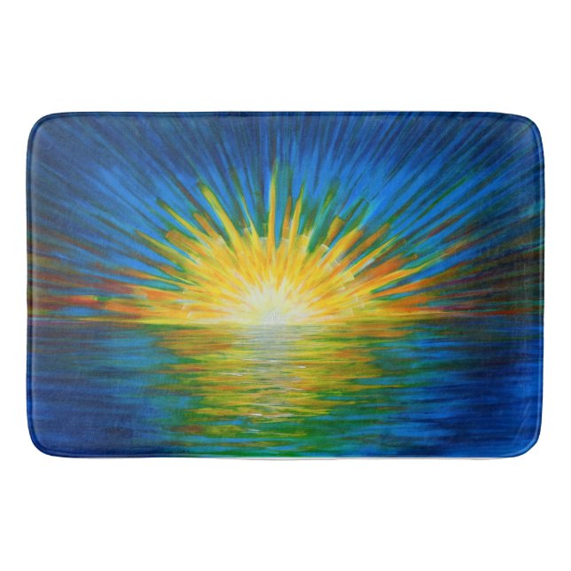 Bubblepacifistiska badkar badrumsmatta (Framsidan)