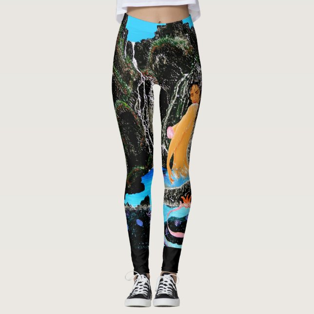 Bubblepacifistiska baljväxter leggings (Framsida)