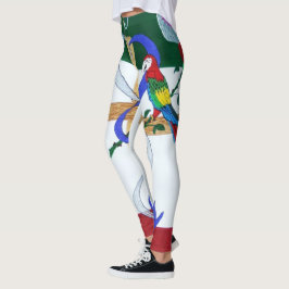 Bubblepacifistiska baljväxter leggings