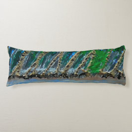 Bubblepacifistiska kuddar, ön handflatan träd kroppskudde