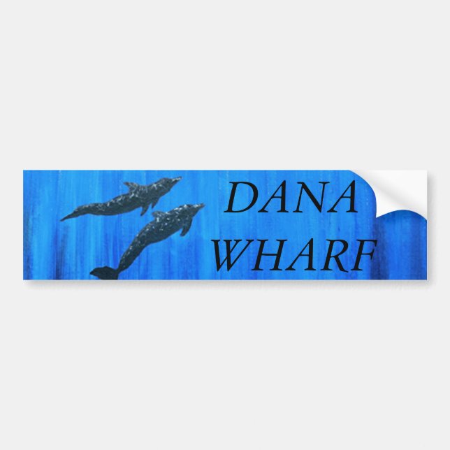 Bubblepacitetspennor, Dana wharf-delfiner Bildekal (Framsidan)