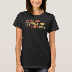 Bubblering Balloon Ride Luftballong Aviation 5 T Shirt