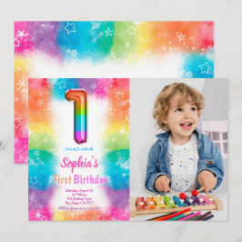 Bubbleringsfotoinbjudan Inbjudningar