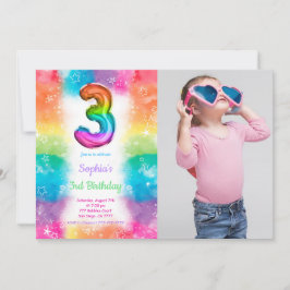 Bubbleringsfotoinbjudningar Inbjudningar