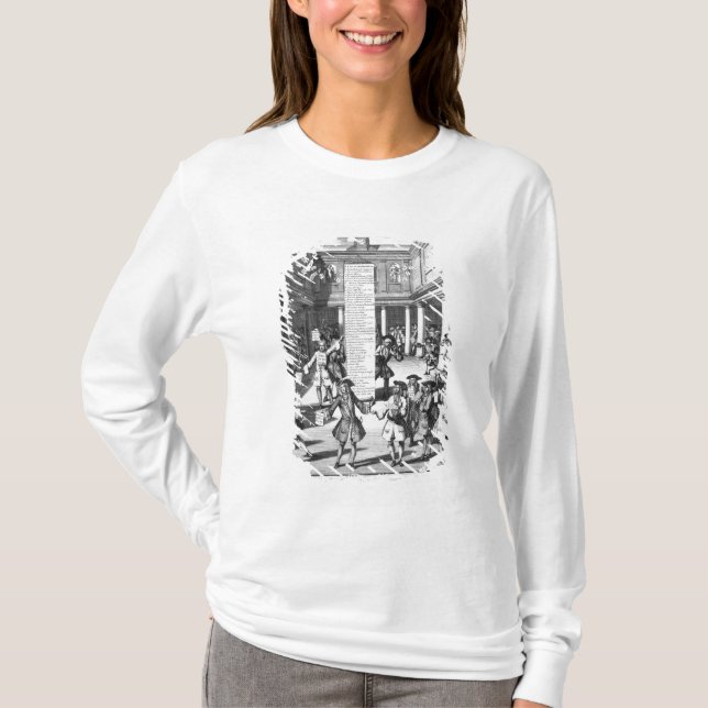 Bubblersna Bubbl'd, 1720 Tee Shirt (Framsida)