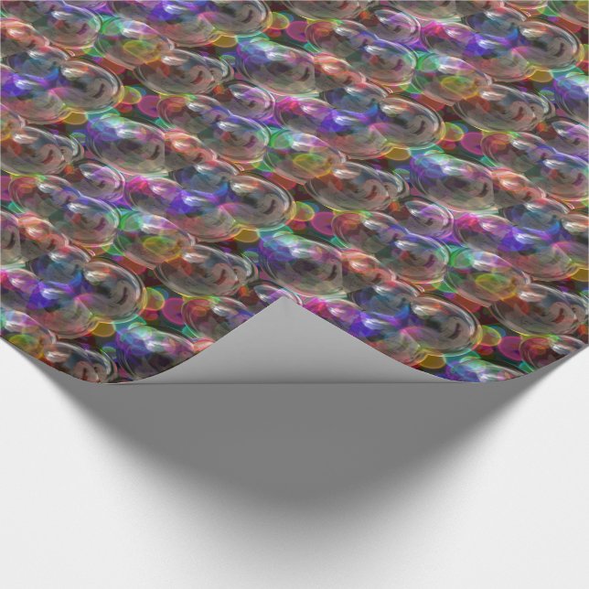 Bubbles 3 Wrapping Papper Presentpapper (Hörn)