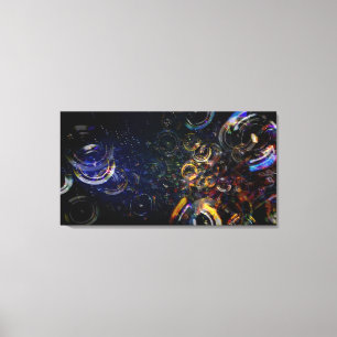 Bubbles 40x21 Canvastryck