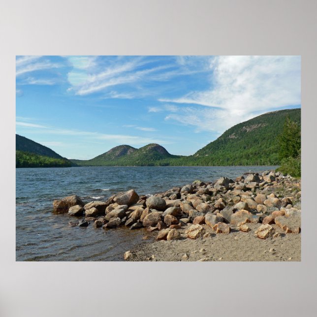 Bubbles and Jordan Pond, Acadia National Park Poster (Framsidan)