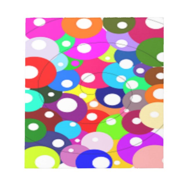 BUBBLES ANTECKNINGSBLOCK (Framsida)