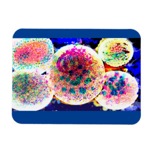 Bubbles art mugg magnet-skylt affärskort cas magnet