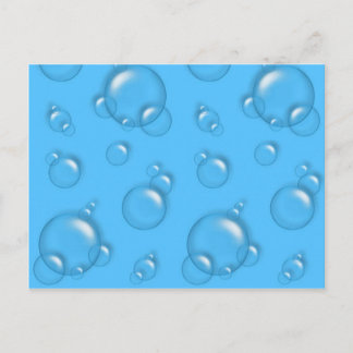 Bubbles Background PostCard! Vykort