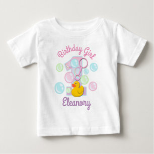 Bubbles Birthday-skjorta Bubble Första födelsedags T Shirt