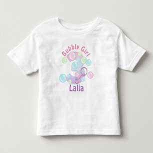 Bubbles Birthday-skjorta Tredje födelsedag T Shirt