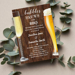 Bubbles Brews & BBQ Western Par Shower Inbjudan