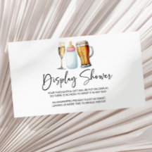 Bubbles Brews Diaper Baby Shower Visning Shower