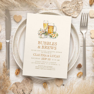 Bubbles Brews Par Möhippa-inbjudan Inbjudningar