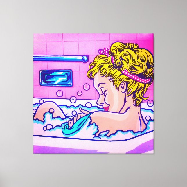 BUBBLES CANVASTRYCK (Framsida)