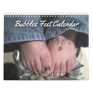Bubbles Feet Calendar Kalender