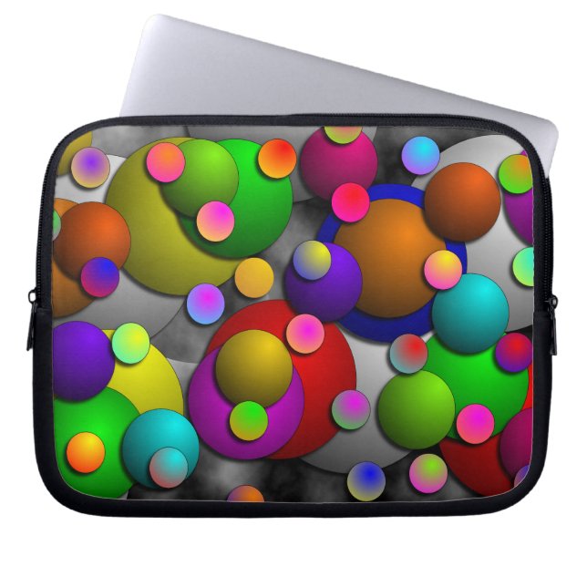 Bubbles från Kenneth Yoncich Laptop Fodral (Framsidan)
