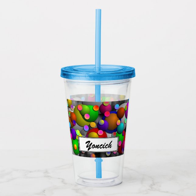 Bubbles från Kenneth Yoncich Take Away Mugg (Framsida)