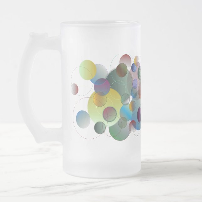 Bubbles Frosted Mugg (Vänster)