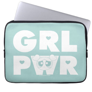 Bubbles: Girl Power Laptop Fodral