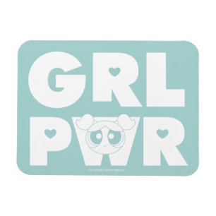 Bubbles: Girl Power Magnet